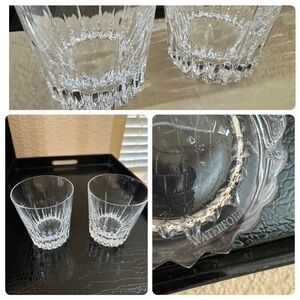 Waterford Crystal old fashion Glasses Set of 2, Ireland